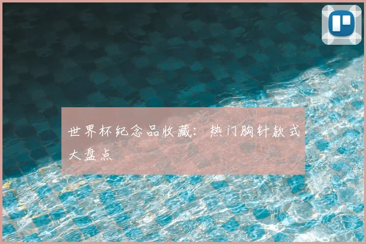 世界杯纪念品收藏:热门胸针款式大盘点