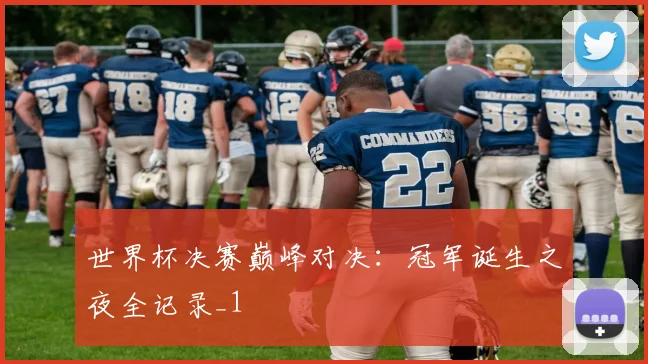 世界杯决赛巅峰对决：冠军诞生之夜全记录_1