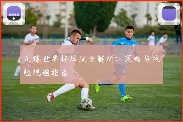 足球世界杯压注全解析：策略与风险规避指南
